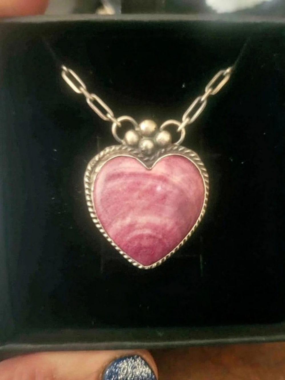 Vicky Hicks Heart Pendant Necklace